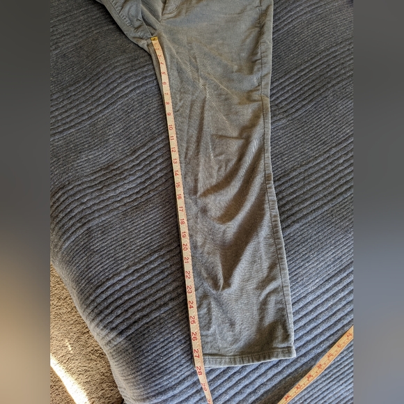 Talbots grey blue Simply Flattering 5-pocket corduroy pants, size 14P - Picture 5 of 7